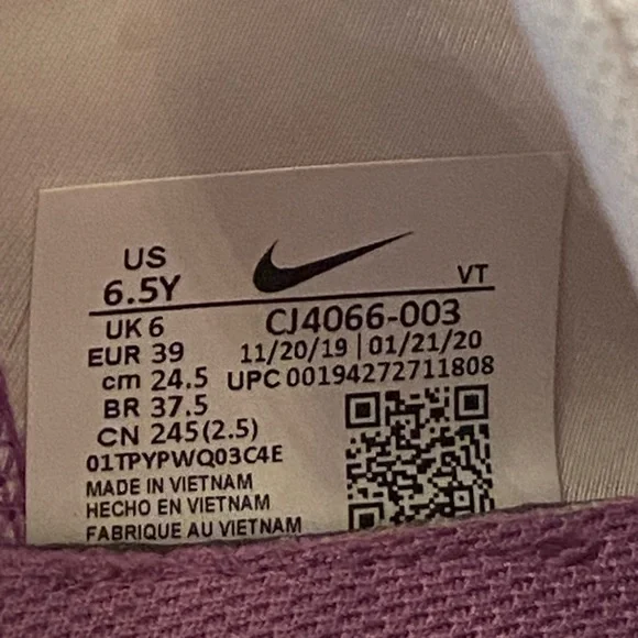 Nike Youth Air Max 2090 GS Running Shoes Size 6.5Y/Women’s Size 8 (CJ4066-003) - Picture 12 of 15